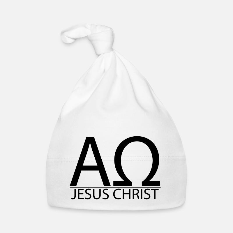 Alpha und Omega Baby Bio-Mütze