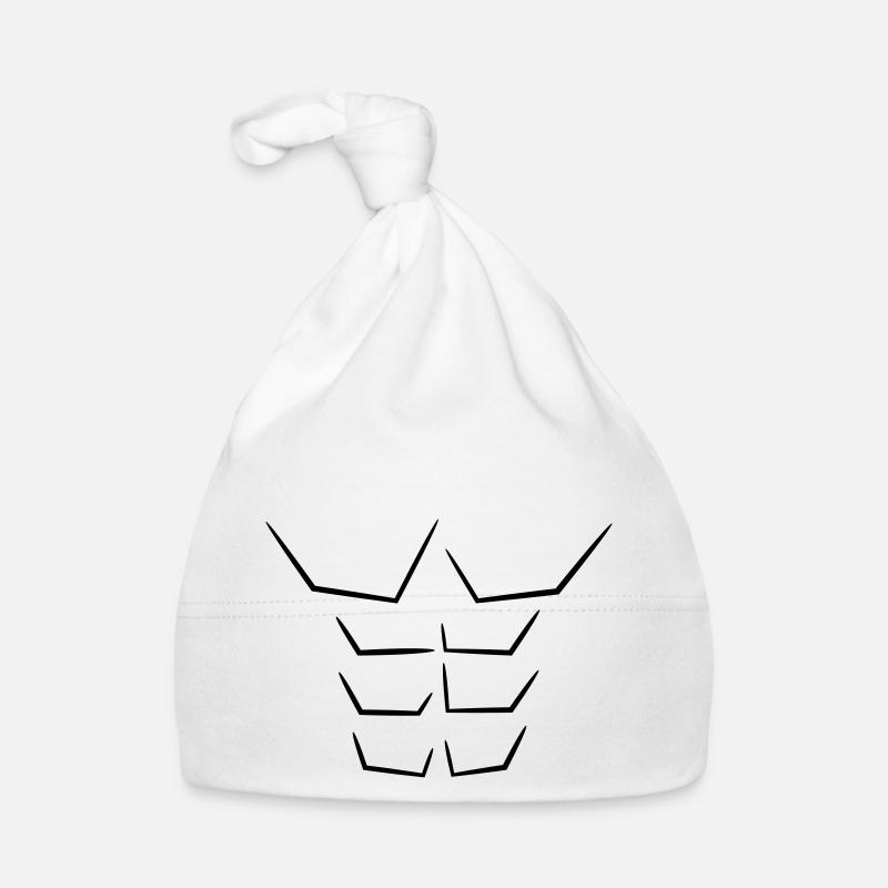 dessin abdos Baby Bio-Mütze