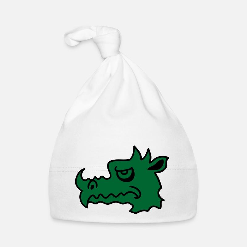 Dragon maléfique Bonnet bio Bébé