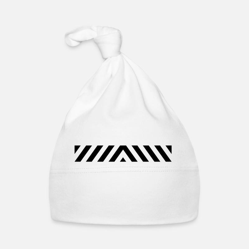 Warning 1 Warnbalken Baby Bio-Mütze
