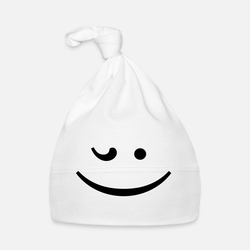smile ;) smiley Baby Bio-Mütze
