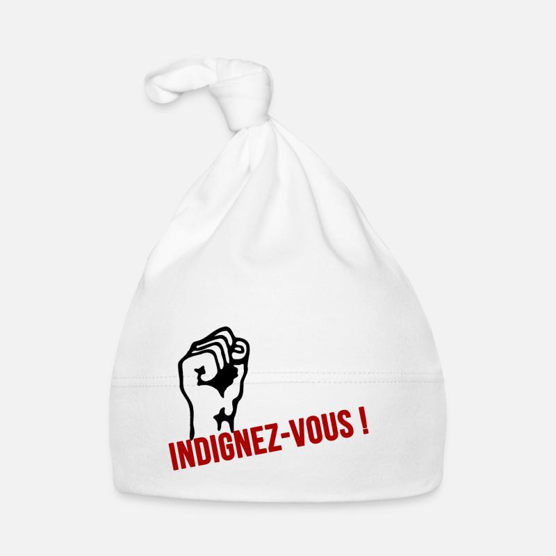 indignez vous Bonnet bio Bébé