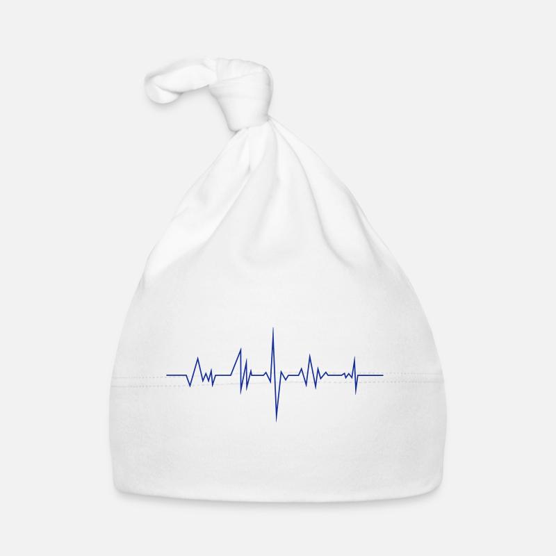Frequenz kurz - Baby Bio-Mütze - Weiß