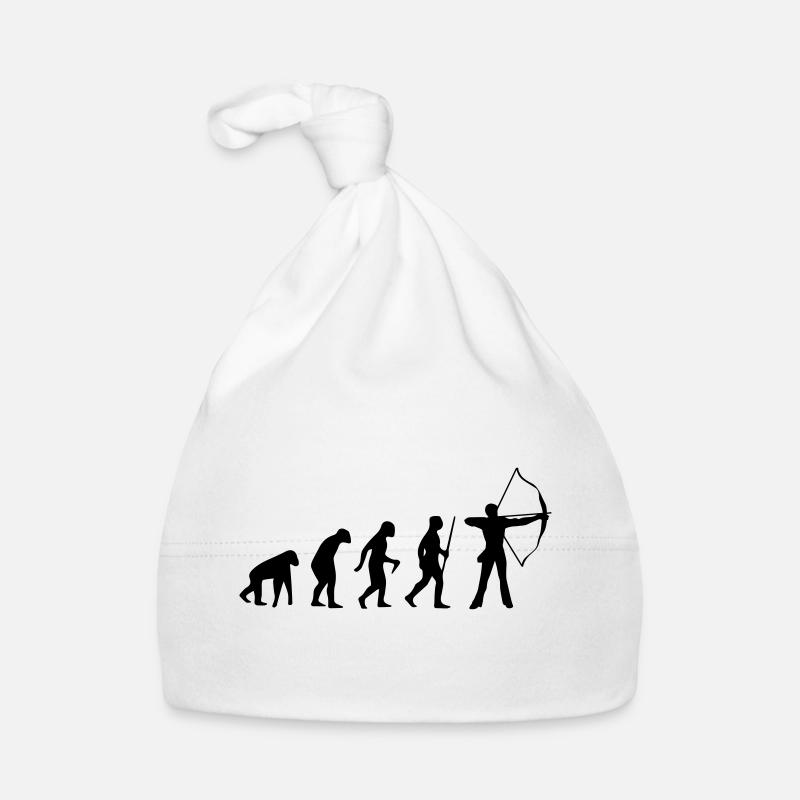 BOGENSCHIESSEN EVOLUTION! - Baby Bio-Mütze - Weiß