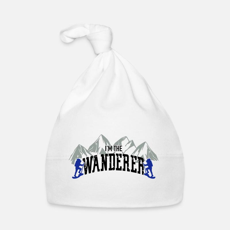 Wanderer - Baby Bio-Mütze - Weiß