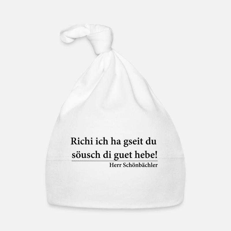 Richi Söusch di hebe Baby Bio-Mütze