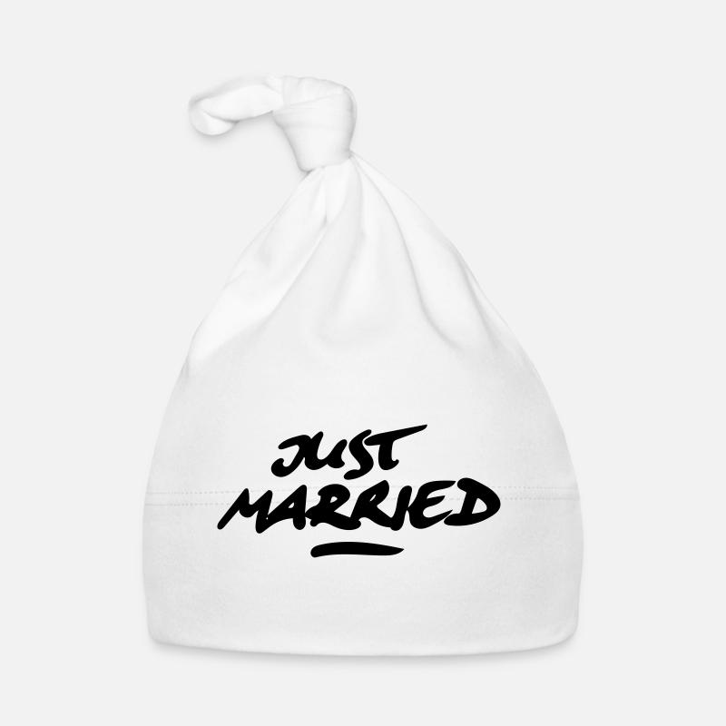 just married 1C Baby Bio-Mütze
