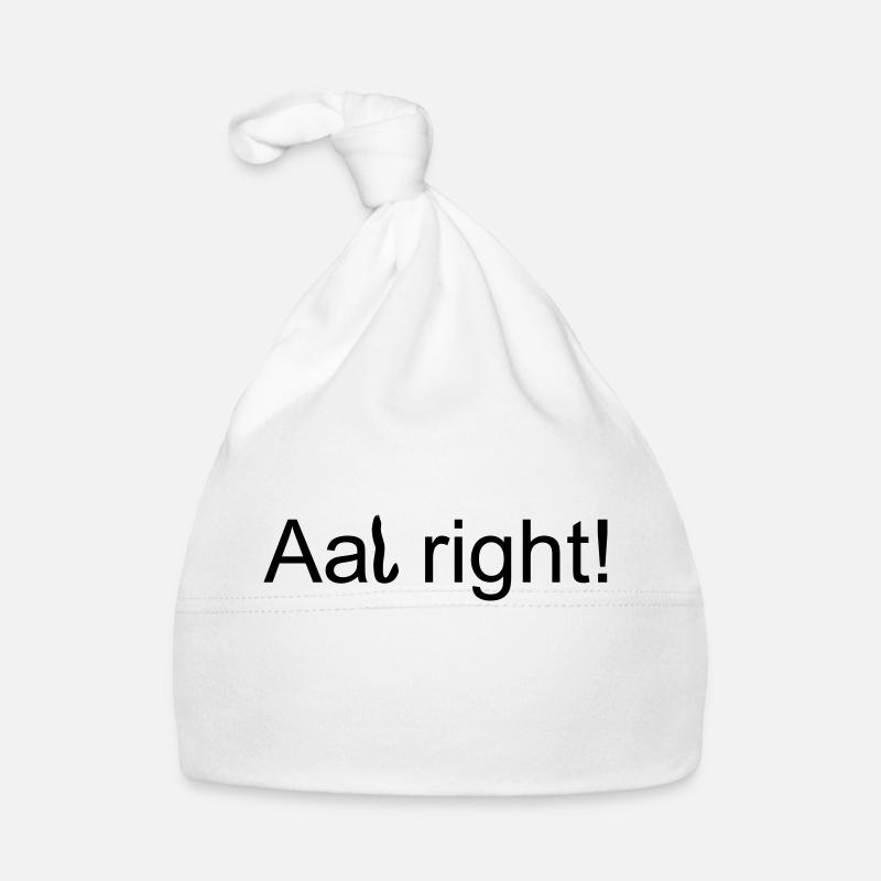 Aal right Baby Bio-Mütze