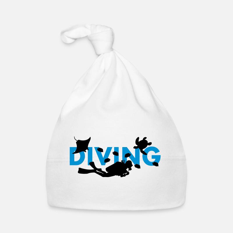 diving Organic Baby Cap