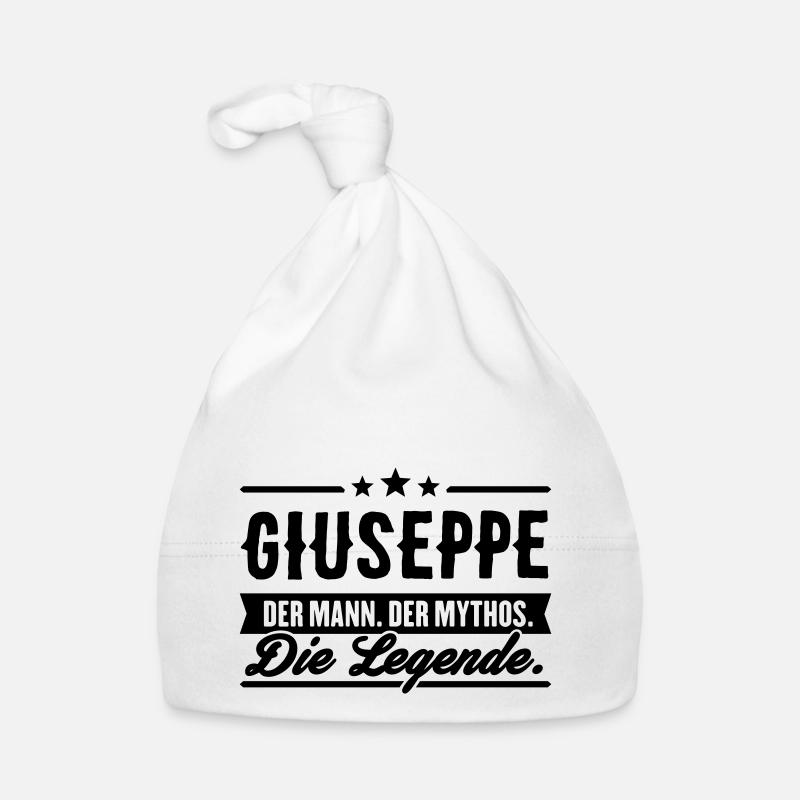 Mann Mythos Legende Giuseppe Baby Bio-Mütze