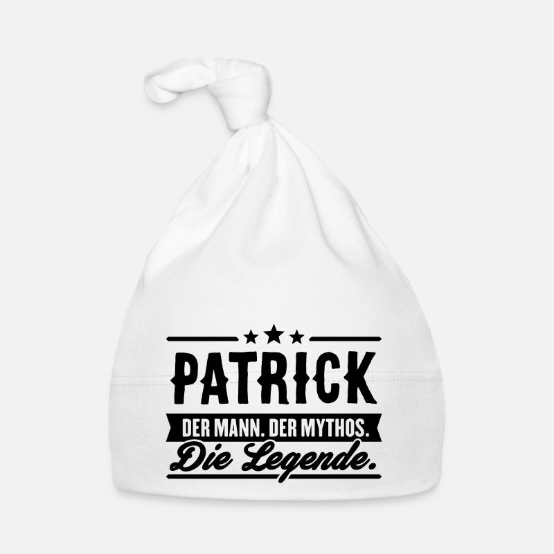 Mann Mythos Legende Patrick Baby Bio-Mütze