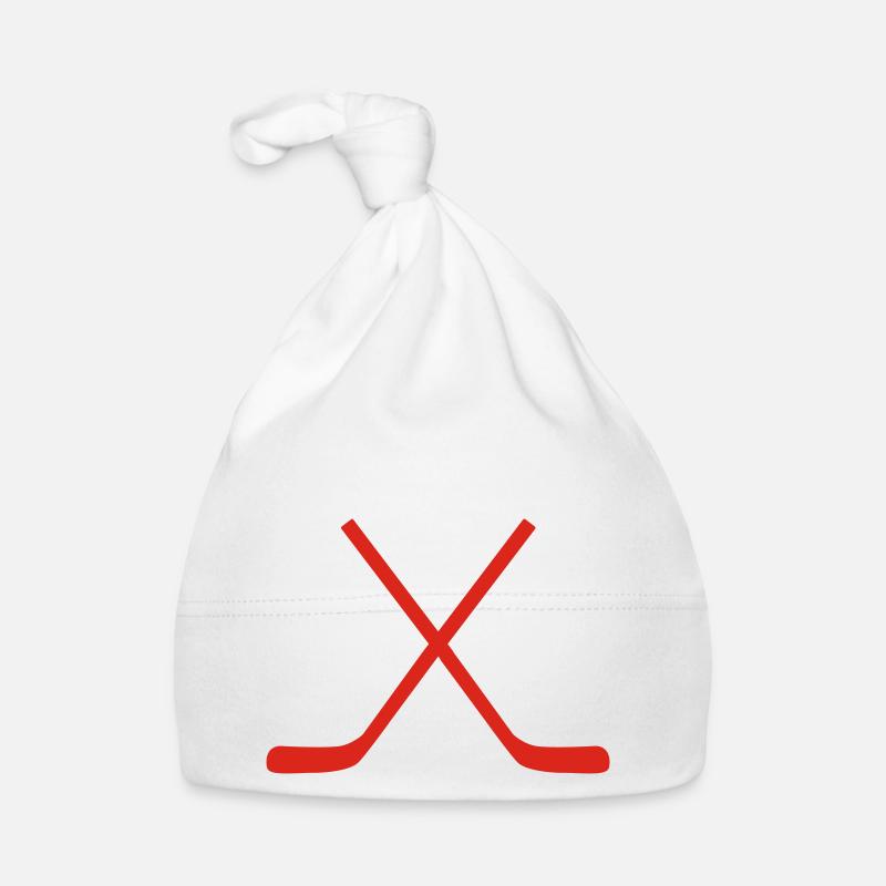 hockey - Bonnet bio Bébé - blanc