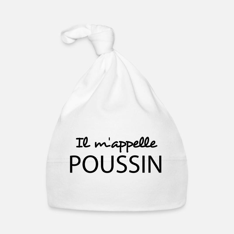 Il m'appelle poussin Bonnet bio Bébé