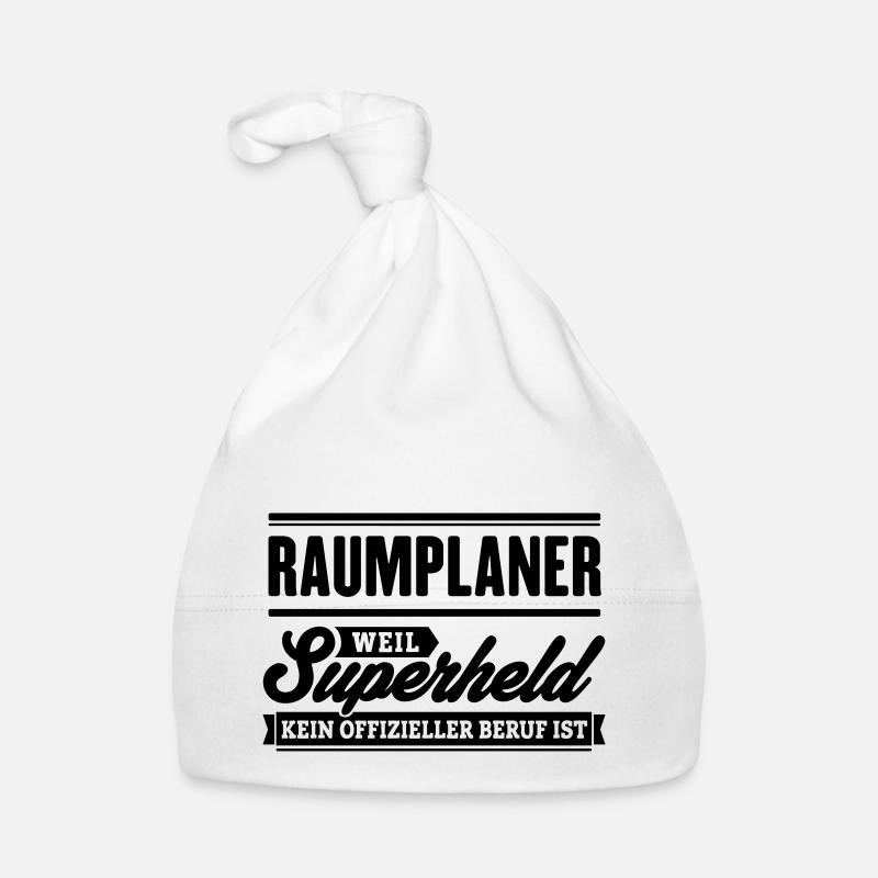 Superheld Raumplaner Baby Bio-Mütze