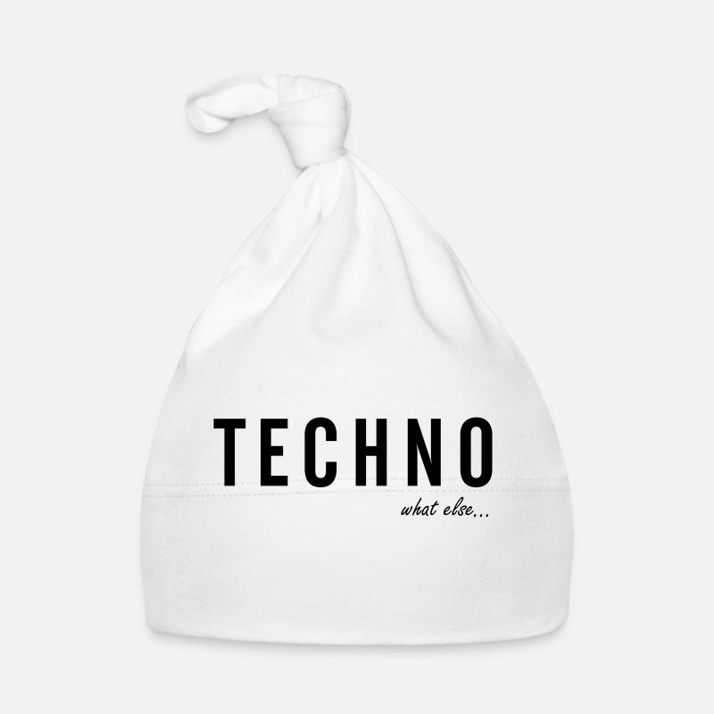 TECHNO ... quoi d'autre Bonnet bio Bébé