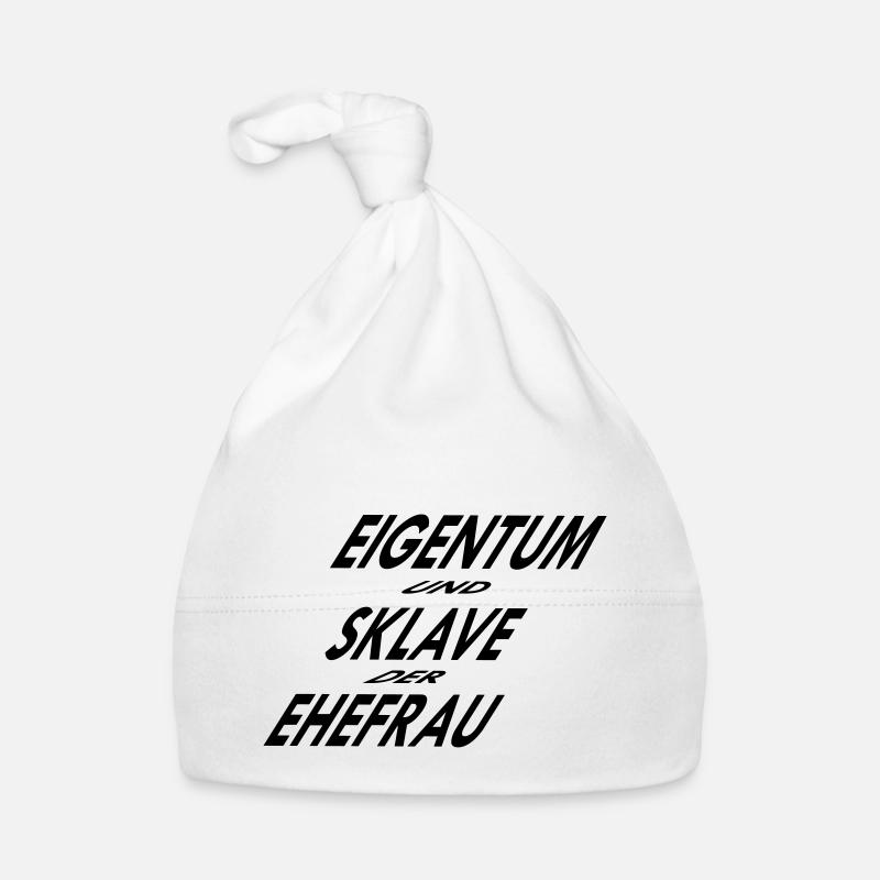 eigentum und sklave der ehefrau2 Baby Bio-Mütze