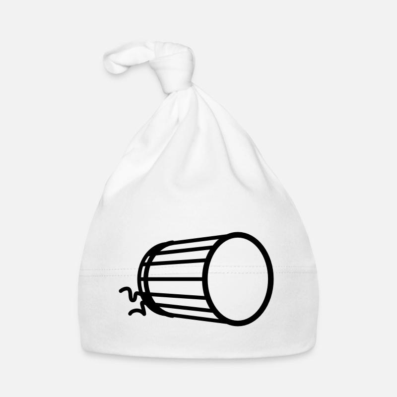 Doundounba - African drum Organic Baby Cap