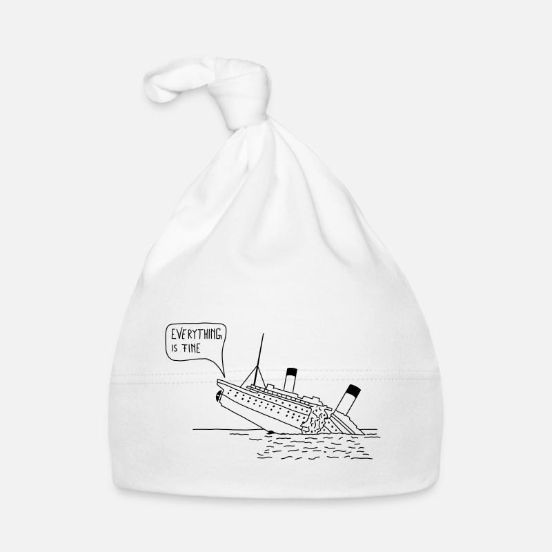 Everything is fine Baby Bio-Mütze