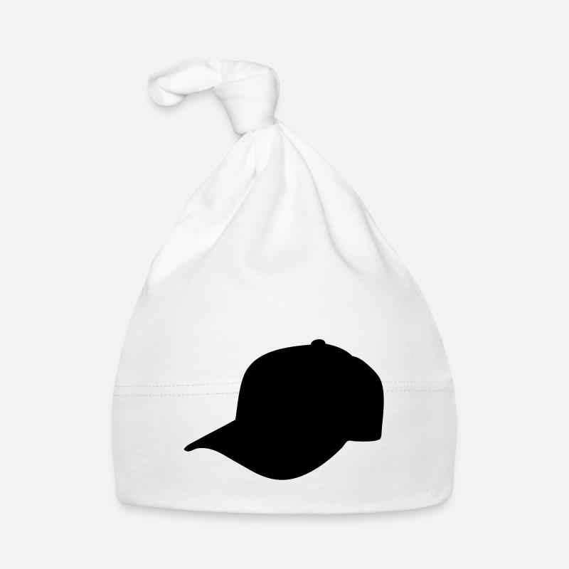 baseball cap - Organic Baby Cap - white