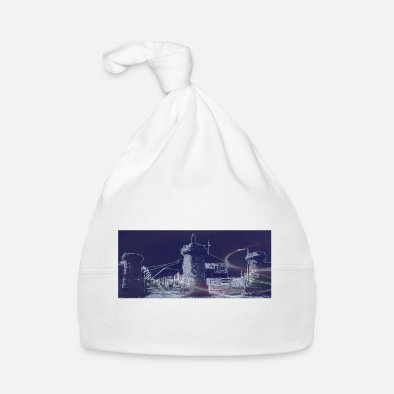 Bramley Moore Dock - Organic Baby Cap - white