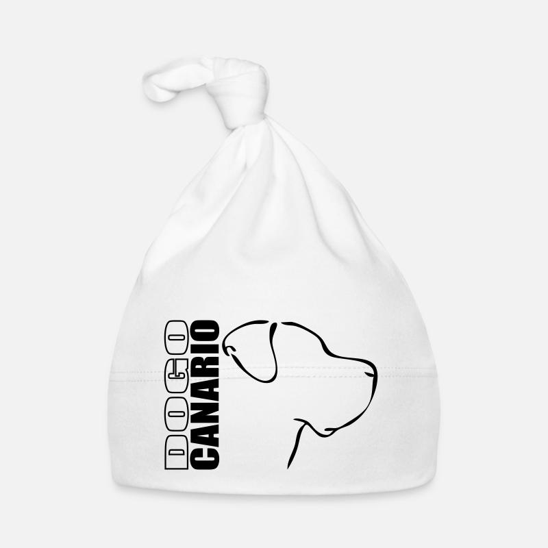 Dogo Canario PROFIL - Bonnet bio Bébé - blanc