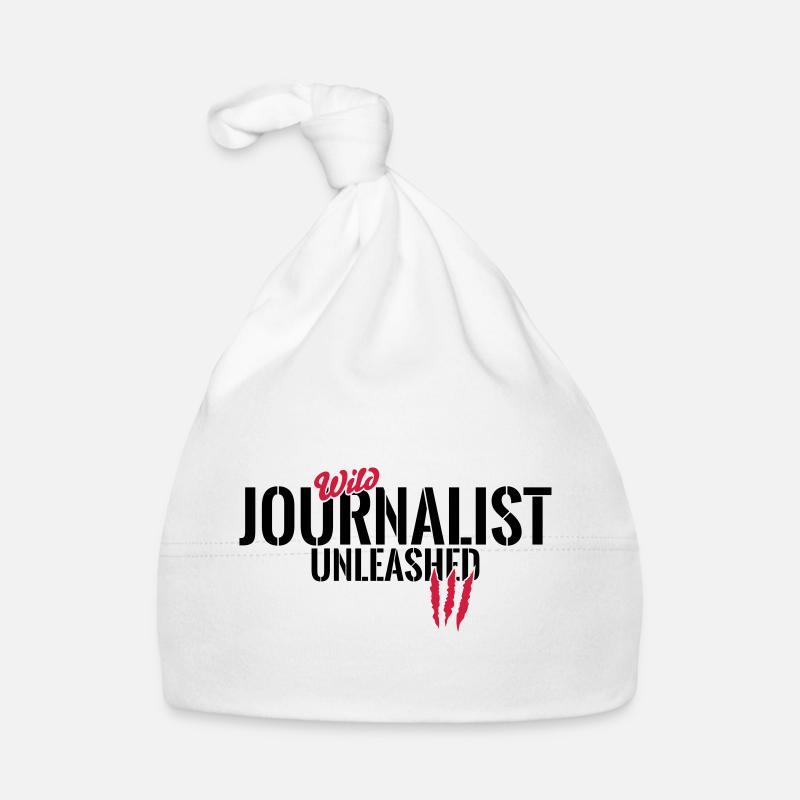 Wild journalist unleashed Organic Baby Cap