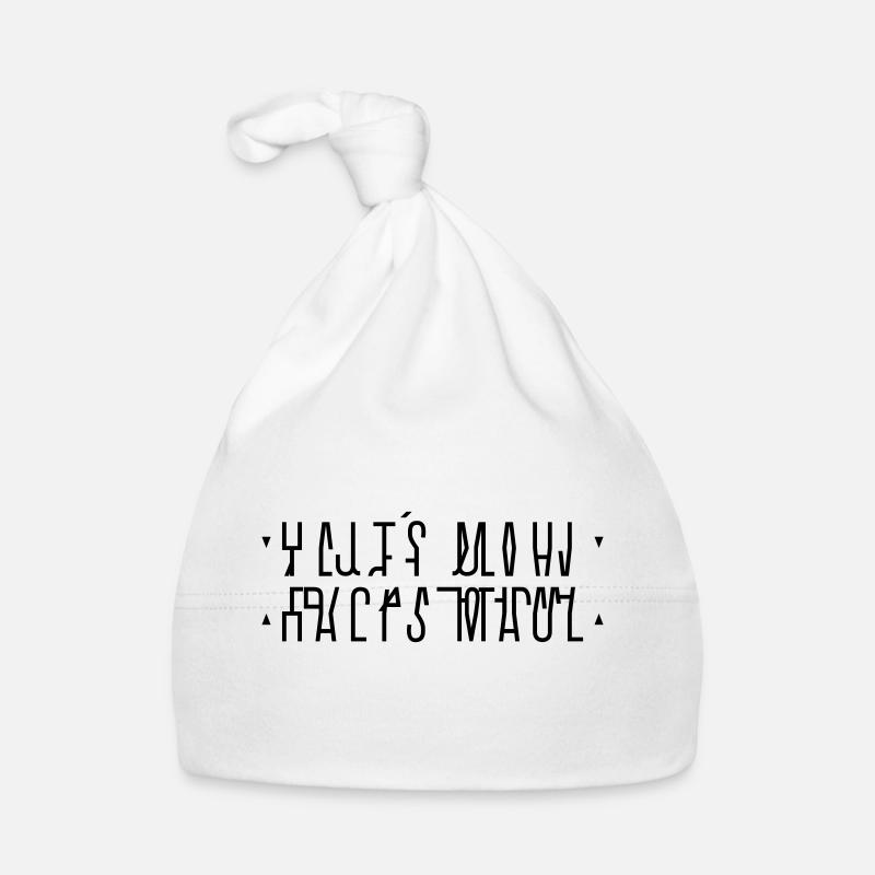 Hidden Message (Halt's Maul) Baby Bio-Mütze