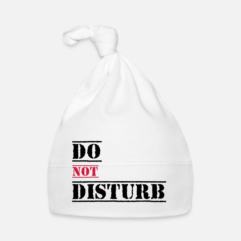Do not disturb Organic Baby Cap