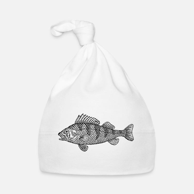 fish388 Organic Baby Cap