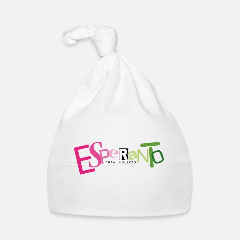 Esperanto - Arta Kolekto Baby Bio-Mütze