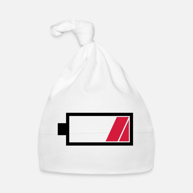Battery empty Organic Baby Cap