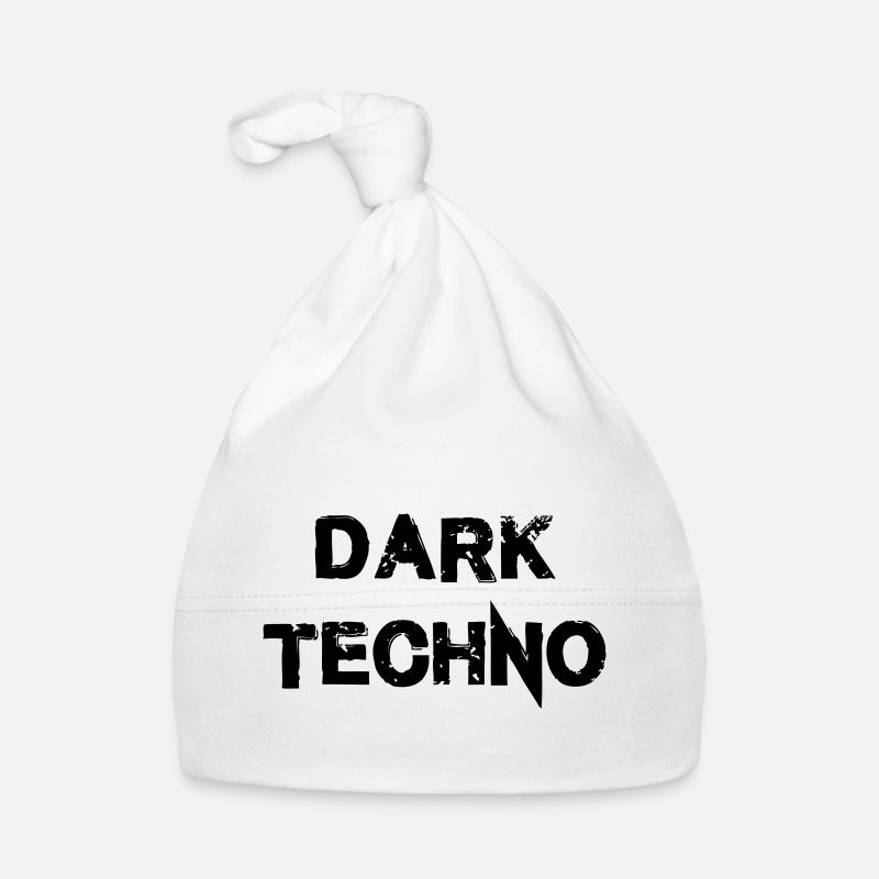 Dark Techno 2.0 - Baby Bio-Mütze - Weiß