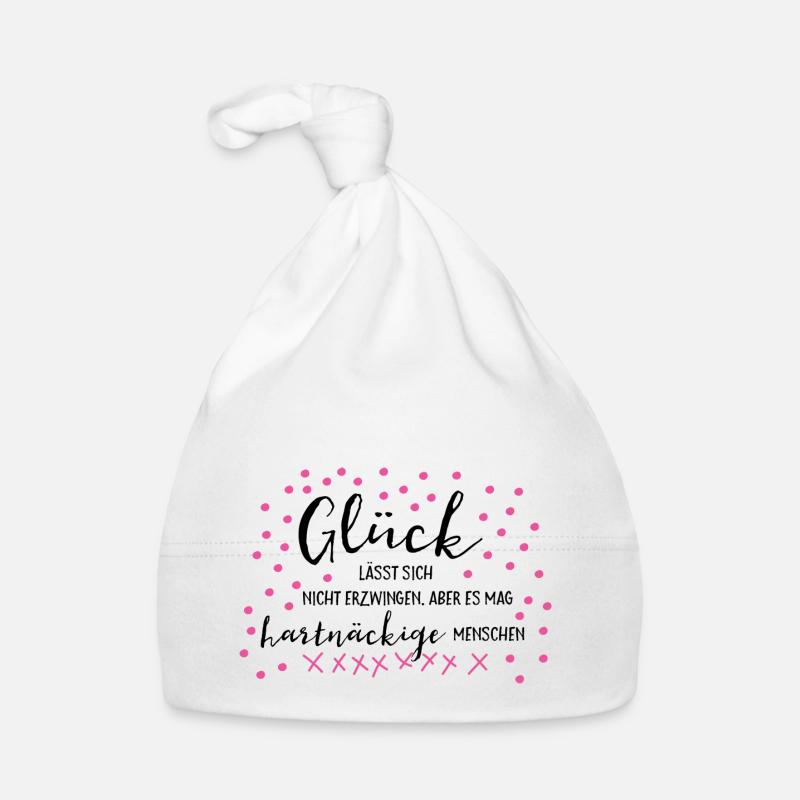 Glück... Baby Bio-Mütze