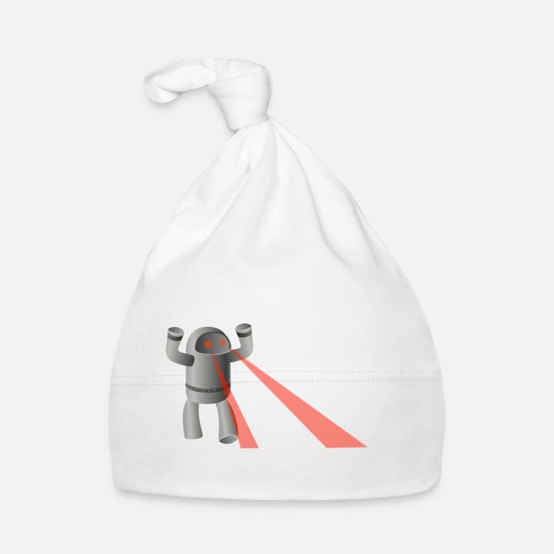 robot Organic Baby Cap