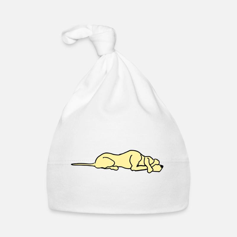 Hund Comic Baby Bio-Mütze