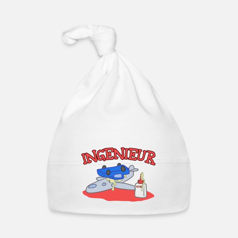 My child is ... Engineer Organic Baby Cap