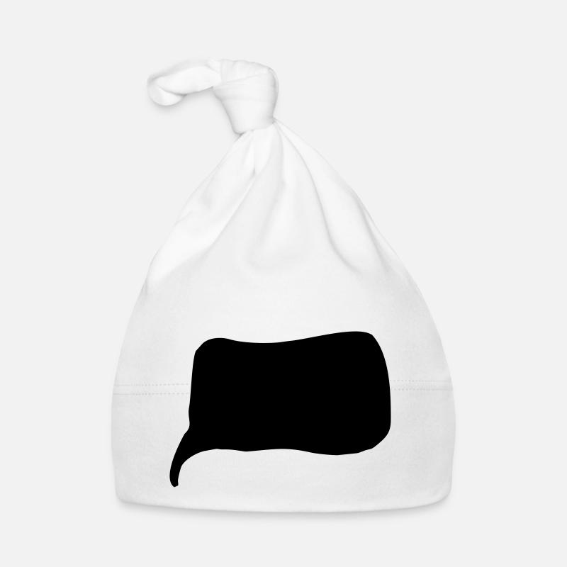 speech bubble Organic Baby Cap