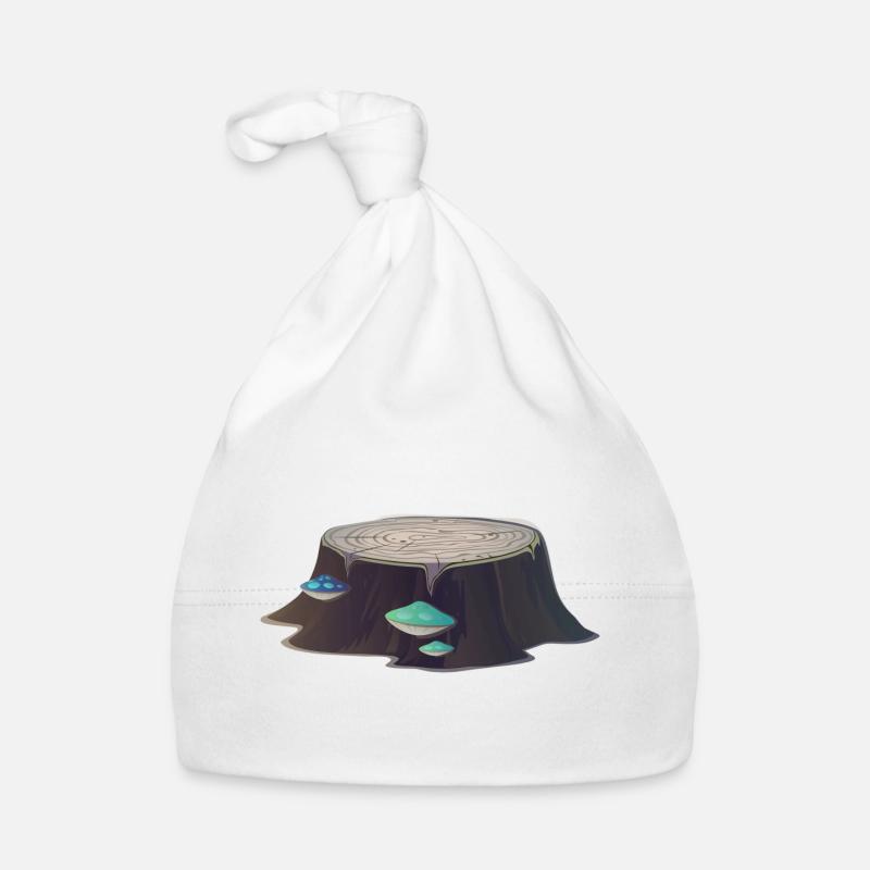 souche d'arbre Bonnet bio Bébé