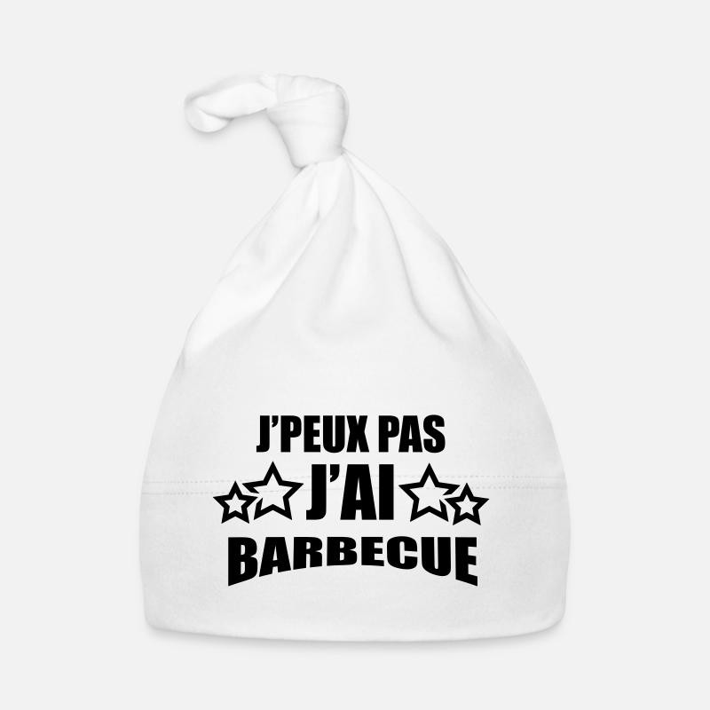 j'peux pas j'ai barbecue Bonnet bio Bébé