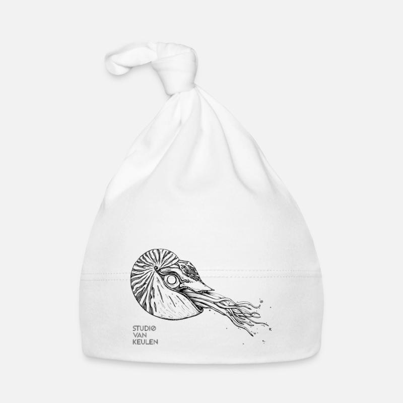 Du studio Cologne - Odd poissons Bonnet bio Bébé