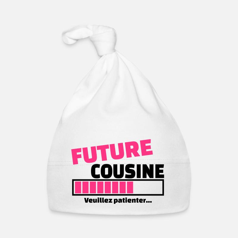 future cousine - Bonnet bio Bébé - blanc