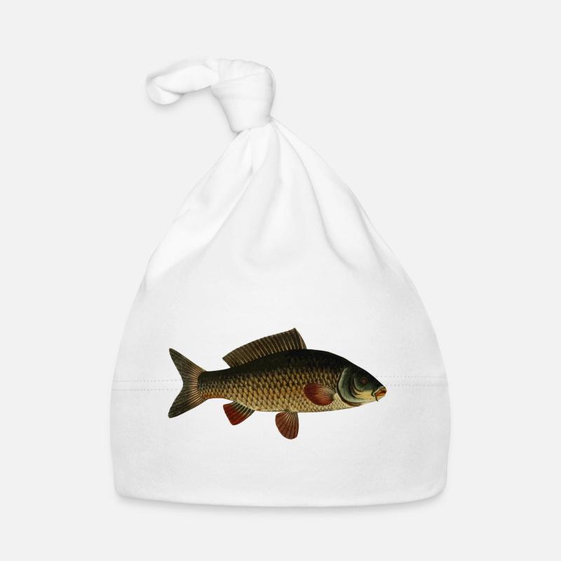 Fisch Karpfen Baby Bio-Mütze