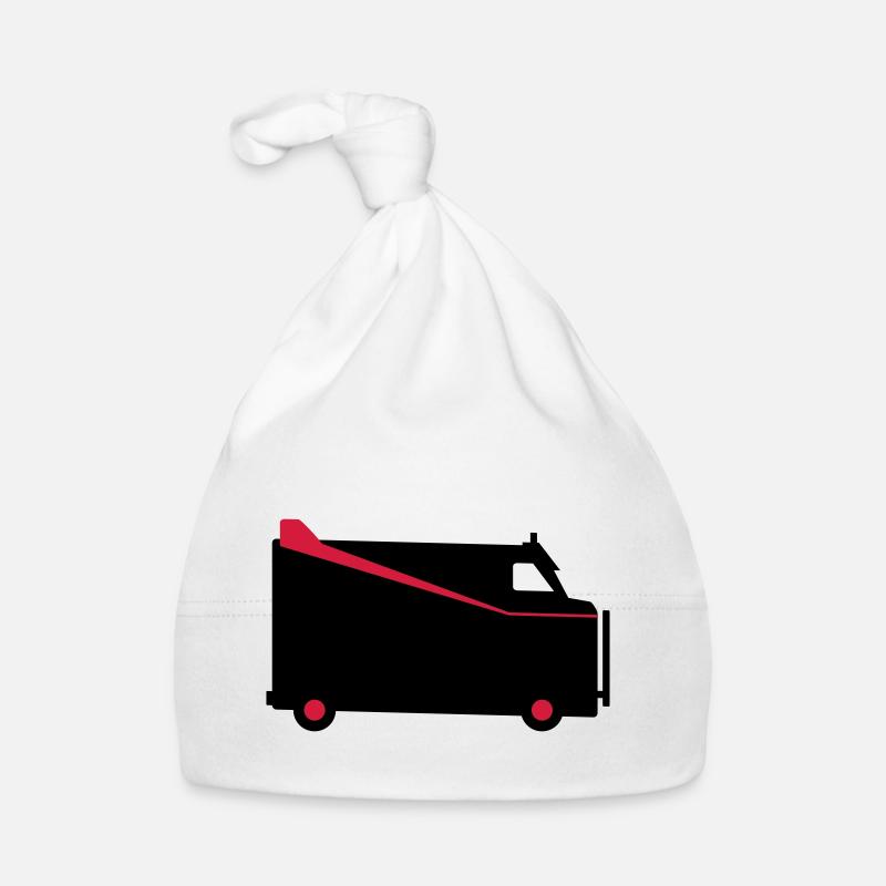 a team van - Bonnet bio Bébé - blanc