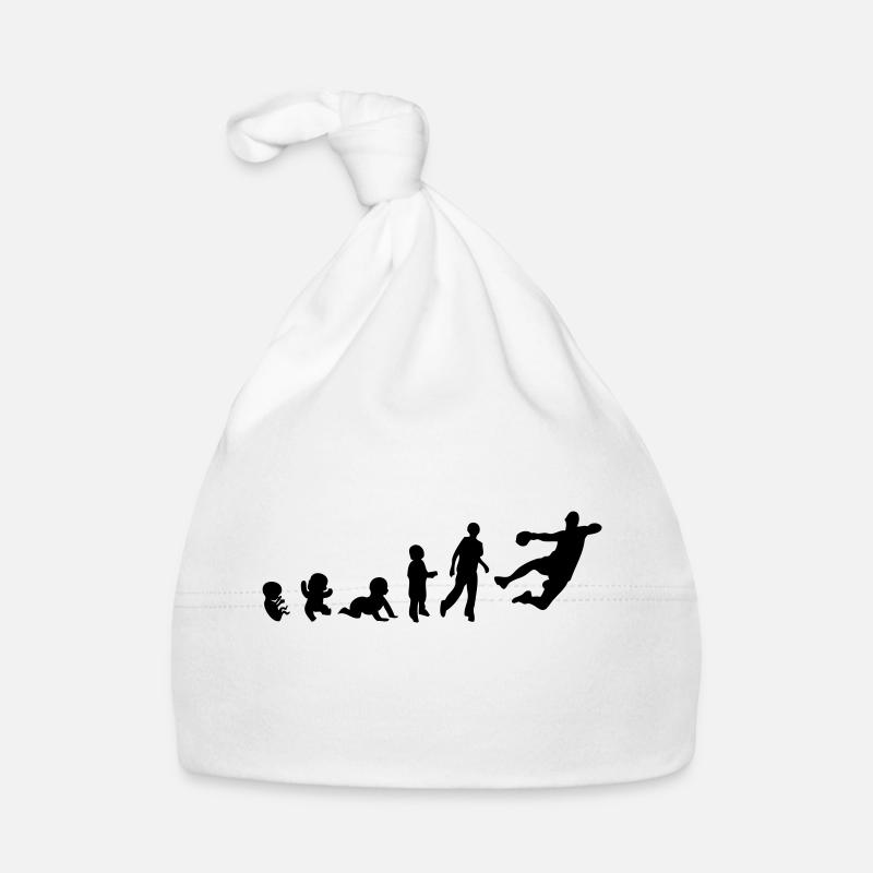 Evolution sports handball human rights Organic Baby Cap
