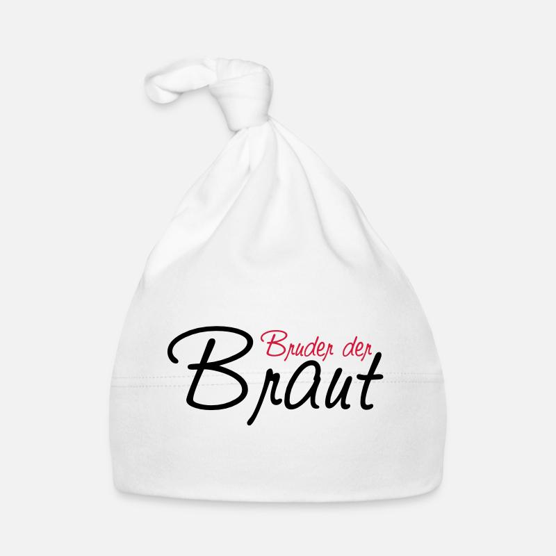 bruder_der_braut - Bonnet bio Bébé - blanc