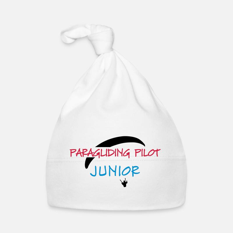 Paragliding Pilot Kinder Geschenk Baby Junior Baby Bio-Mütze