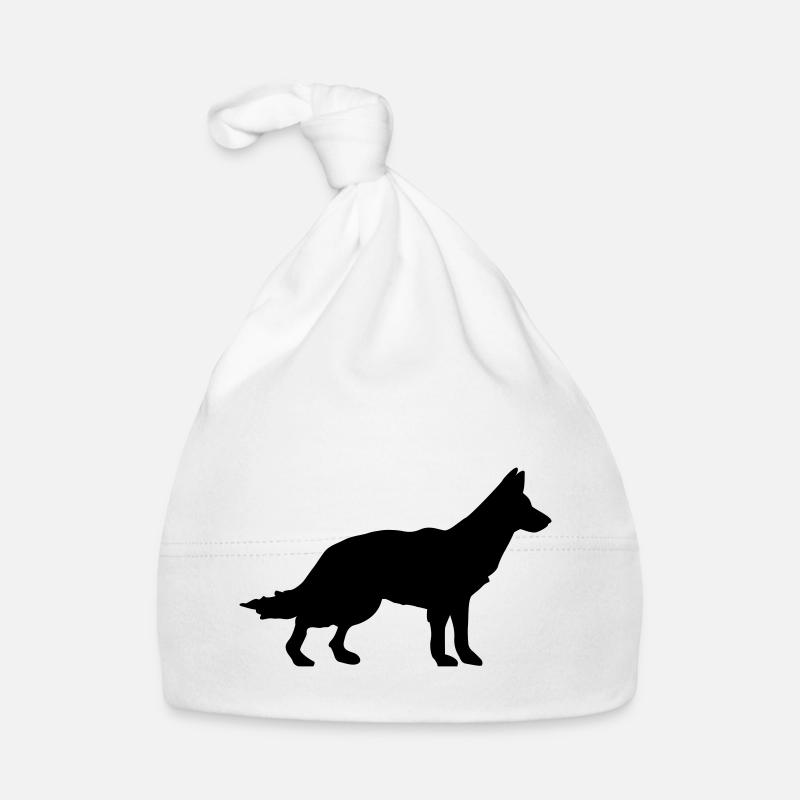 Hund - Deutscher Schäferhund Baby Bio-Mütze