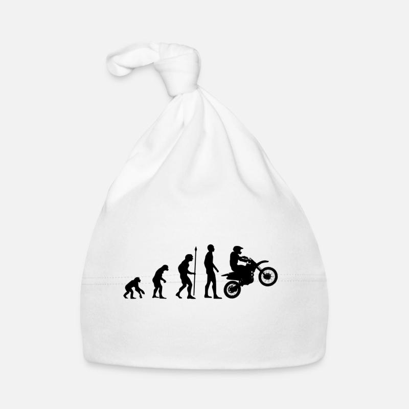 Motorrad Evolution Baby Bio-Mütze