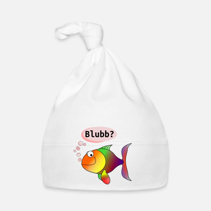 Fisch: Blubb? Baby Bio-Mütze