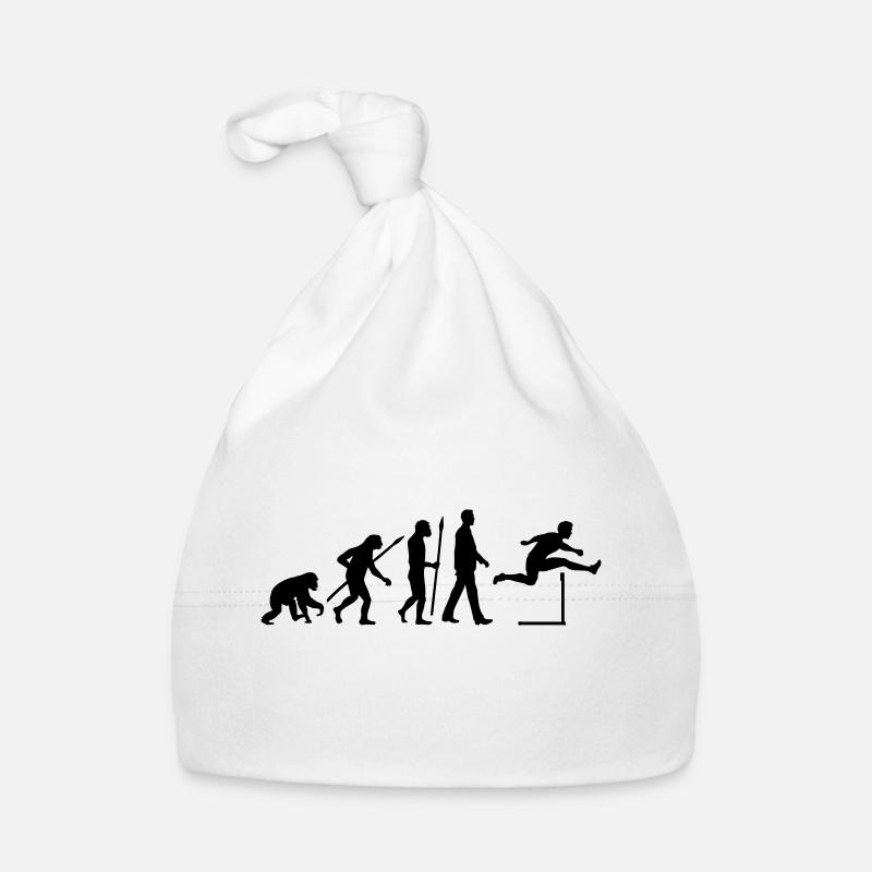 Evolution Hürdenläufer- Baby Bio-Mütze